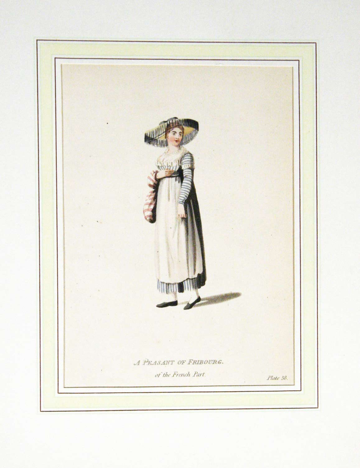  - Costume de Fribourg-Ville 'A peasant of Fribourg of the French Part'.
