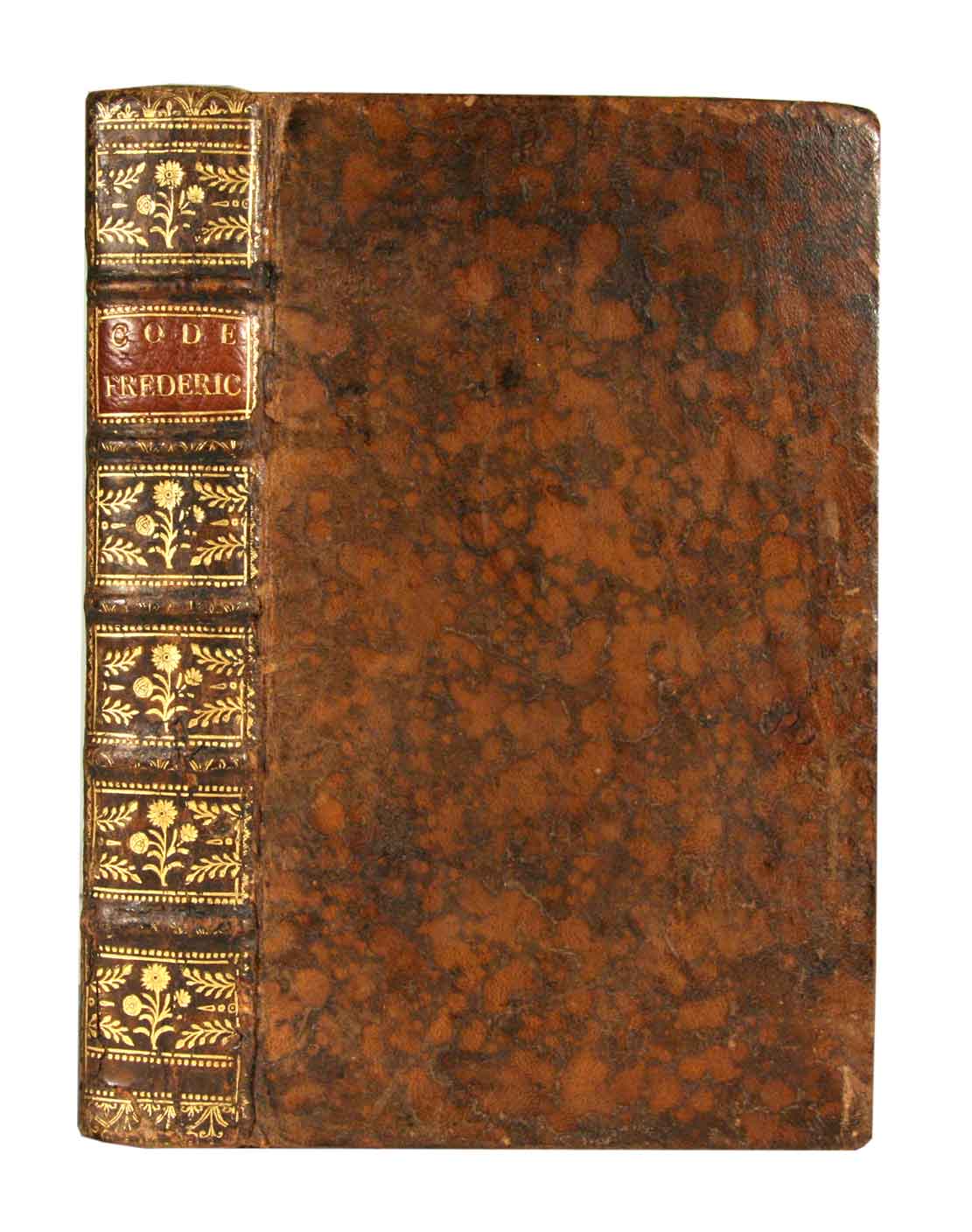 Frederic. - - Projet Du Corps de Droit Frdric; Ou Corps de Droit Pour Les Etats de Sa Majest Le Roi de Prusse: Fond sur la raison, & sur les constitution du pays; dans lequel Le Roi a dispos le droit romain... Etablissement de cette manire un droit certain et universel. Traduit de l'Allemand par A. A. de C. Conseiller priv du Roi.