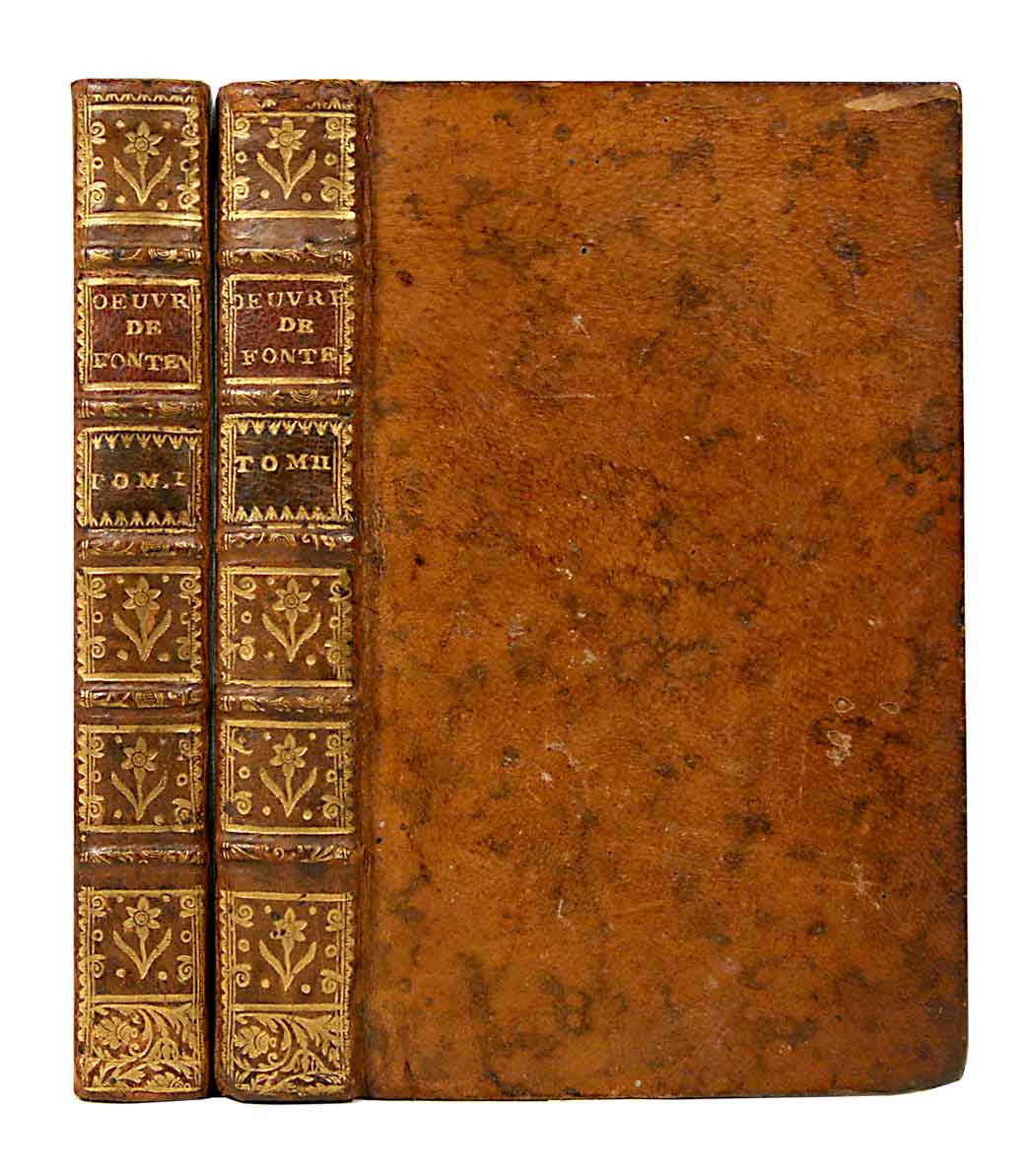 FONTENELLE, (Bernard LE BOUYER de) (1657-1757): - Oeuvres choisies . En 2 volumes.
