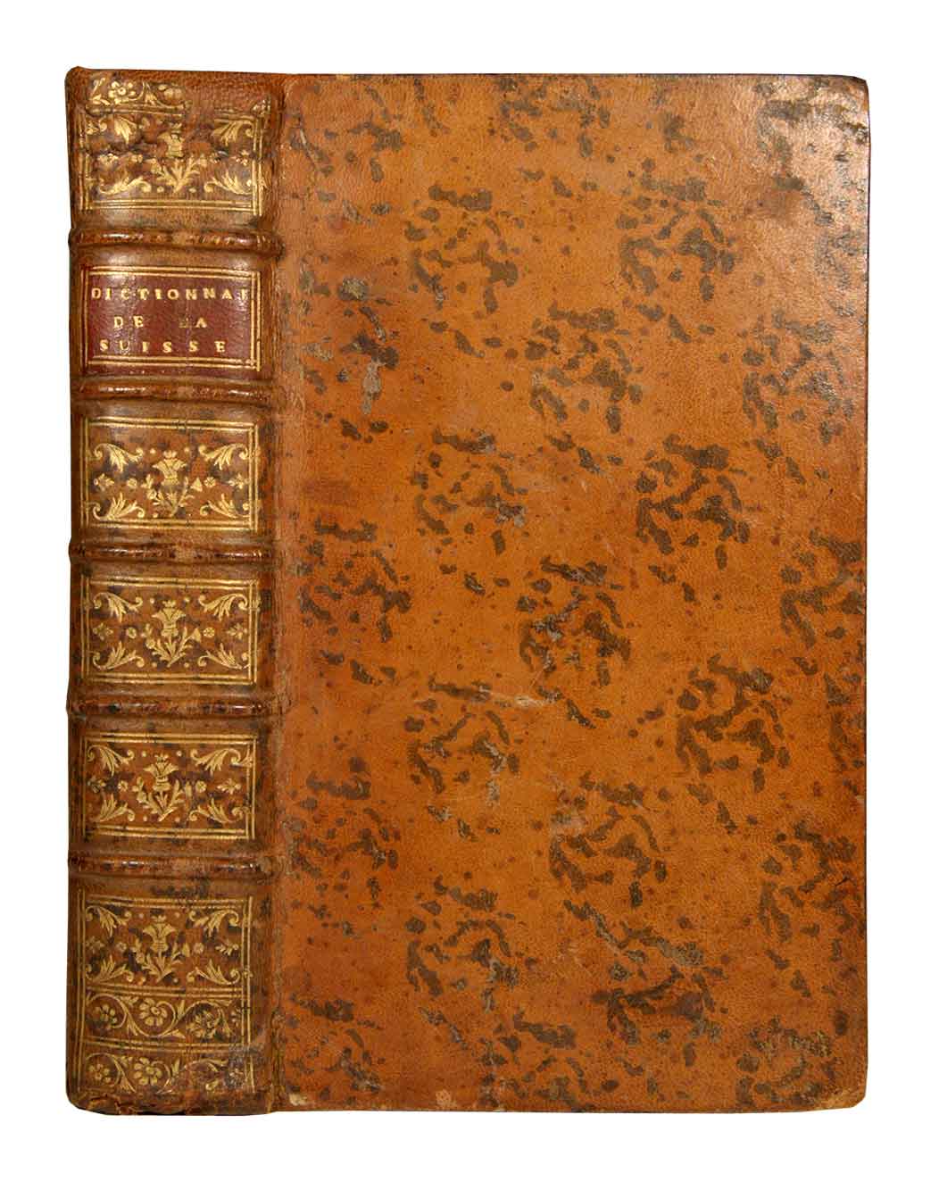 TSCHARNER, Vincent Bernard: - Dictionnaire gographique, historique et politique de la Suisse. 2 tomes (I : A - LUC. / II : LUGANO - Z). Relis en 1 volume.