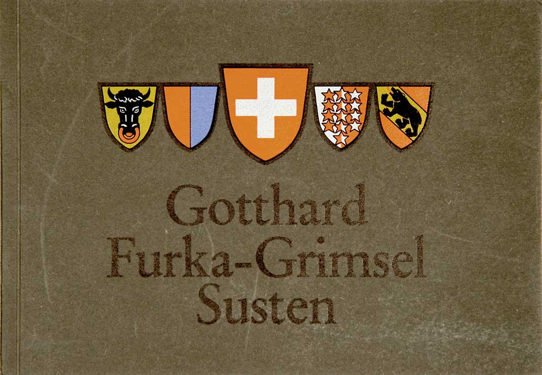 Keller, J. - Gotthard-Furka-Grimsel-Susten.  