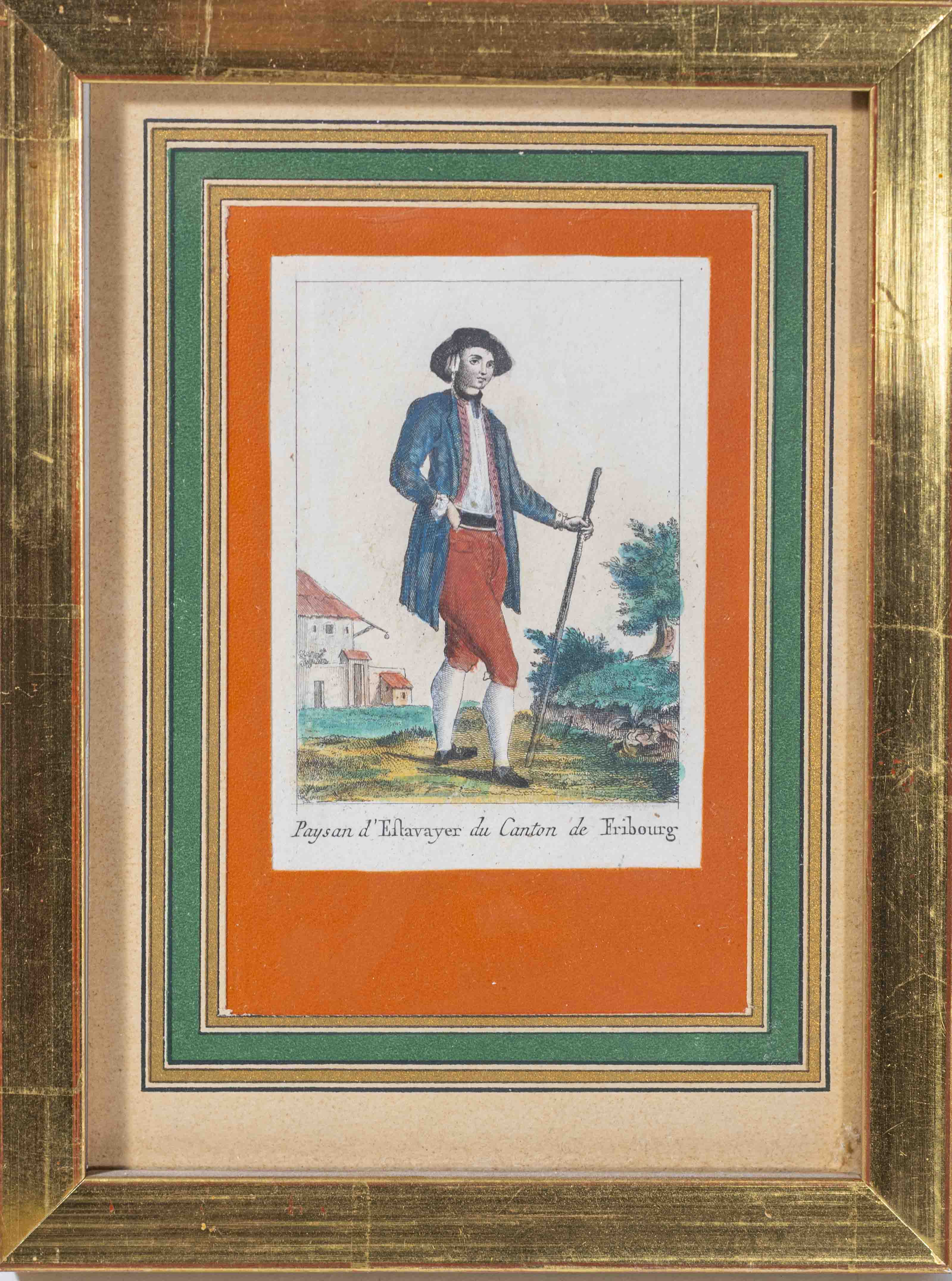 (MECHEL, Chrtien de): - Paysan d'Estavayer du Canton de Fribourg.