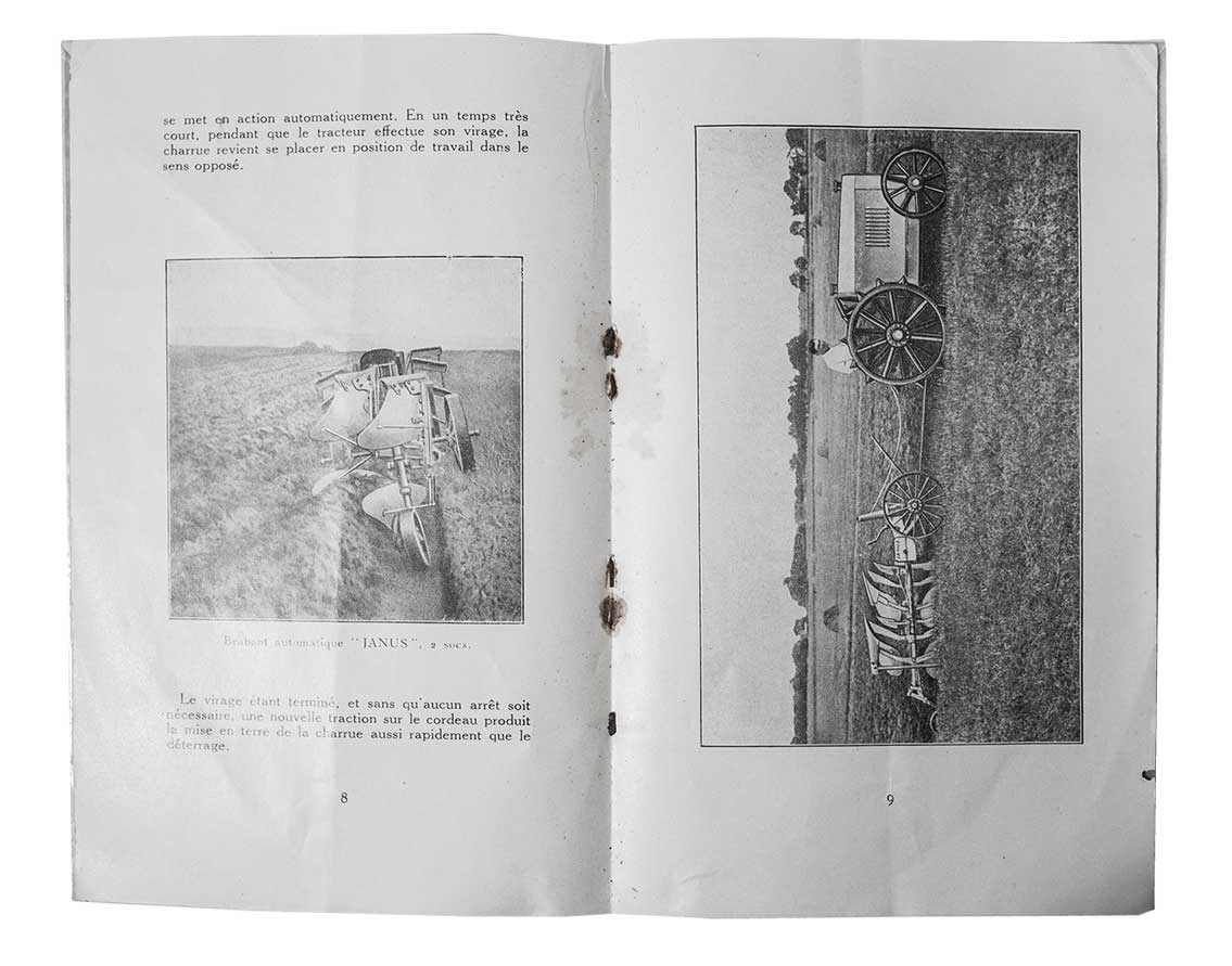 L.A.T.A.M. - - (Catalogue de vente machine agricole): Le Brabant Automatique Janus. (Charrue-mecanique) Les applications techniques agricoles modernes. L.A.T.A.M., Puteaux.