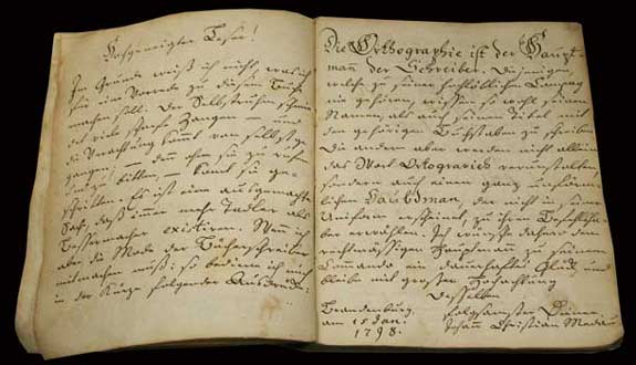MEDAU, Johann Christian: - Die in sechs Versarten eingekleidete teutsche Orthographie fr Liebhaber derselben mit grossem Fleiss gemacht und an das Licht gebracht von Johann Christian Medau