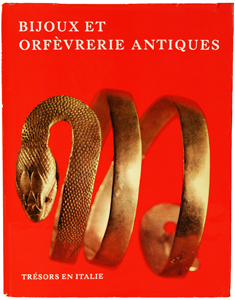 CARDUCCI, Carlo: - Bijoux et orfverie antiques.  Coll. 'Trsors en Italie'.
