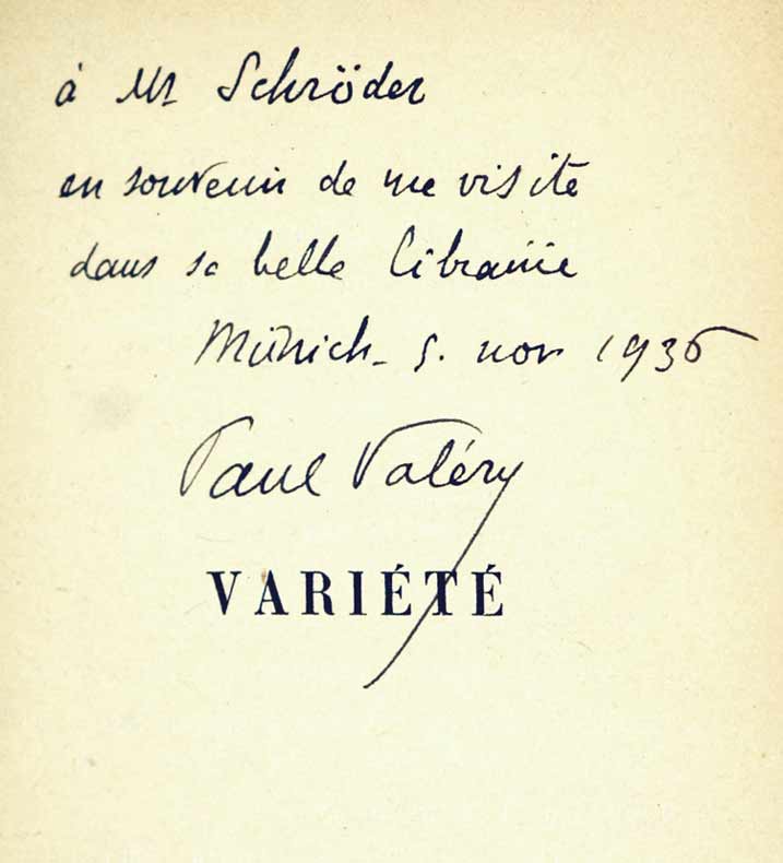 VALERY, Paul (1871-1945): - Varit.  Dixime dition.