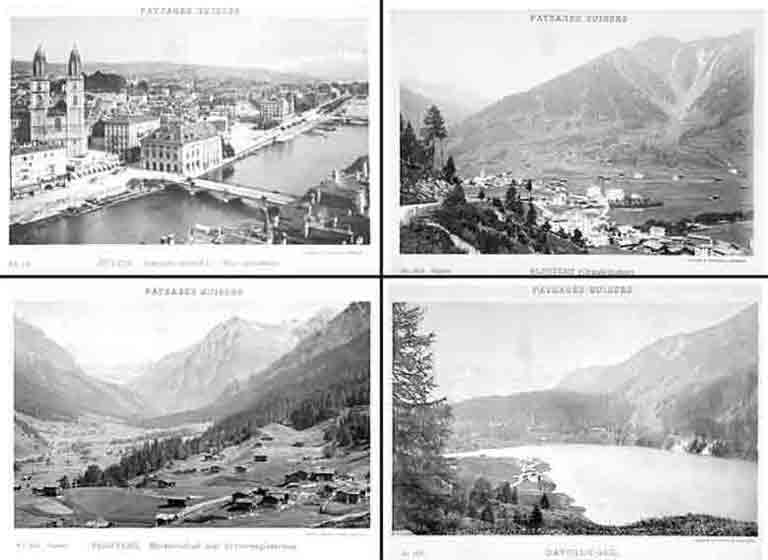  - Paysages suisses. 1897.