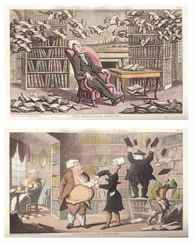 COMBE, William: - The tour of Doctor Syntax in Search of the Picturesque. Vol I: A Poem.  Eighth Edition with new plates. Illustrated from Thomas Rowlandson.