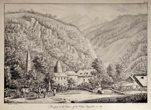 COLSTON, Marianne (del): - Martigny in the Canton of the Valais. September 23, 1820.