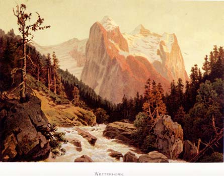 ROBOCK, Ludwig: - Wetterhorn. 