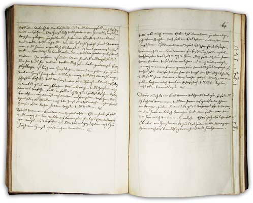  - Das Municipale (Stadtbuch) von Freiburg im Uechtland (Schweiz). Originalhandschrift des 17. oder frhen 18. Jhd.