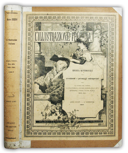  - Illustrazione Italiana 1874  jusqu' 1921. Au totale 87 volumes.