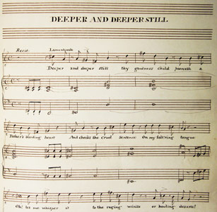 HANDEL, George Frideric: - Handel. 5 airs, transcriptions manuscrites pour voix et piano.
