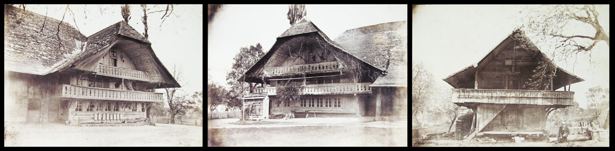 (LORSON; E.): - Maison  Galmitz (au crayon: 'd'aprs renseignement'). 2 photogr. diff. + Grenier  Galmitz. Ens. 3 photogr.