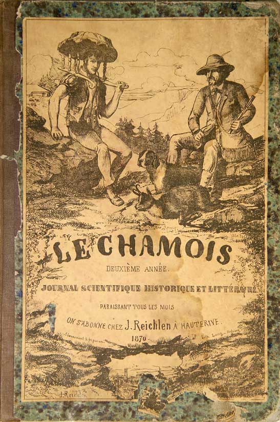REICHLEN, J(oseph): - Le Chamois. Journal scientifique, historique et littraire. 2e anne (12 numros).