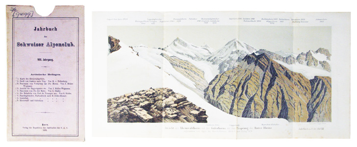  - Jahrbuch des Schweizer Alpenclub. S.A.C. VIII Jhrg. NUR BEILAGEN. 8. Jhrg..