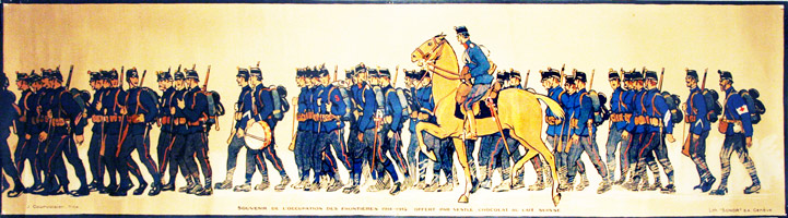 COURVOISIER, Jules: - Mobilisation 1914. Infanterie.
