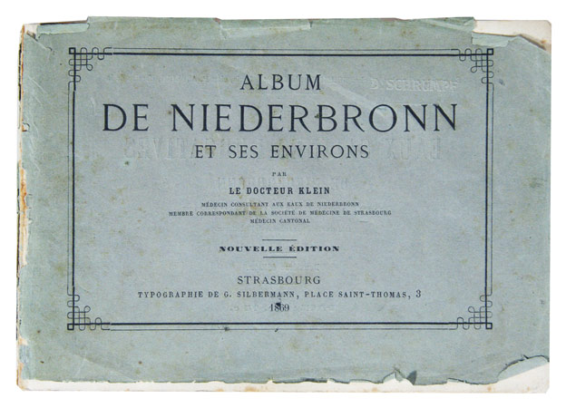 KLEIN, Le docteur: - Album Niederbronn et ses environs, Nouvelle dition.