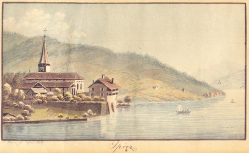 WEIBEL, J. sc.: - Spiez.