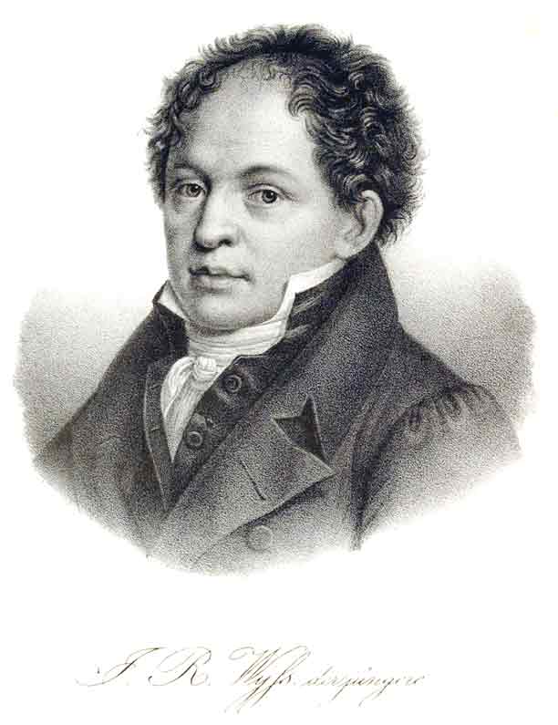 WYSS, Jean-Rodolphe. - - Portrait. v. Jean-Rodolphe Wyss (der jngere).