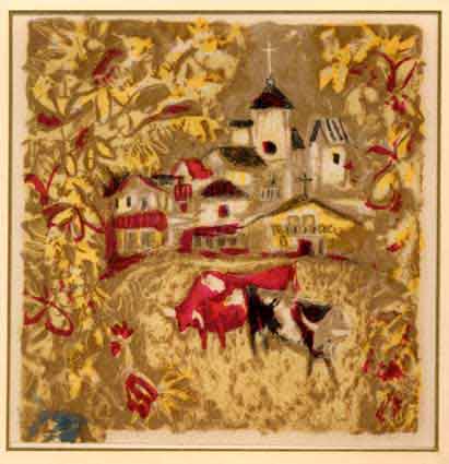 Clav, A. - Original Lithographie pour Carmen .