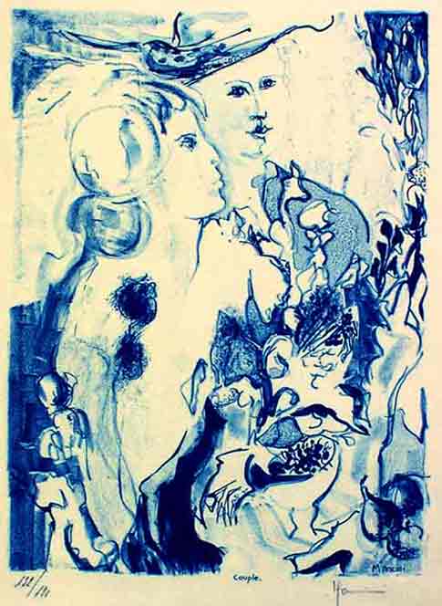MANCINI (Claude):  - Couple de Mancini