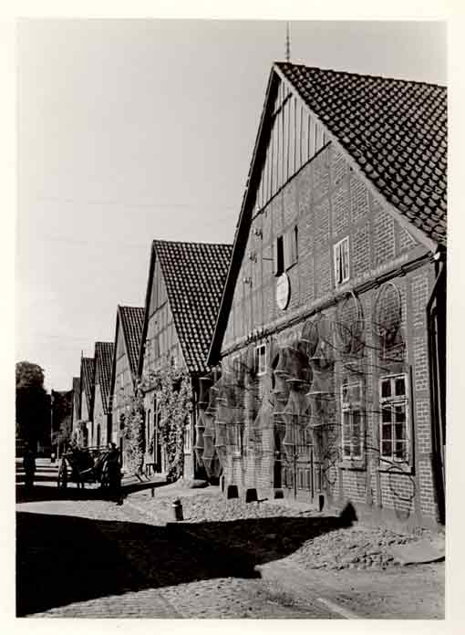  - Hannover. - Fischerhuser in Steinhude bei Hannover, (grter Flachsee Nordwestdeutschlands ). Original Fotografie (ca. 1920-30).